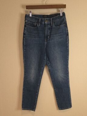 Banana Republic High-Rise Jeans in Dark Blue
